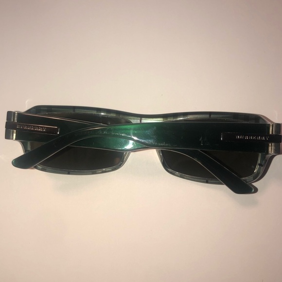 BURBERRY By Safilo Dark Green 130B8453/S AR8K0 Sunglasses Authentic - Picture 2 of 10